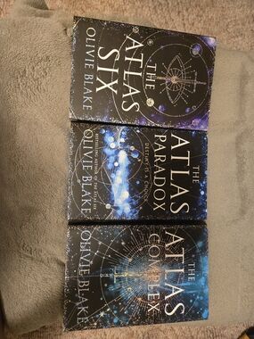 Olivie Blake Atlas Trilogy Hardcover Set - Illumicrate Editions